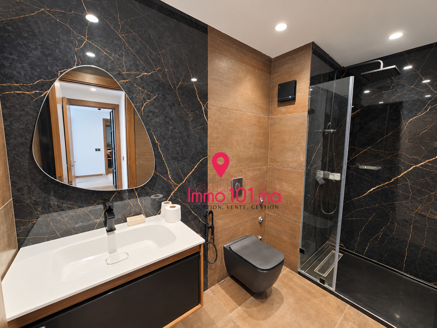 Appartement meublé à louer à Harhoura – Val d’Or SILAM2542